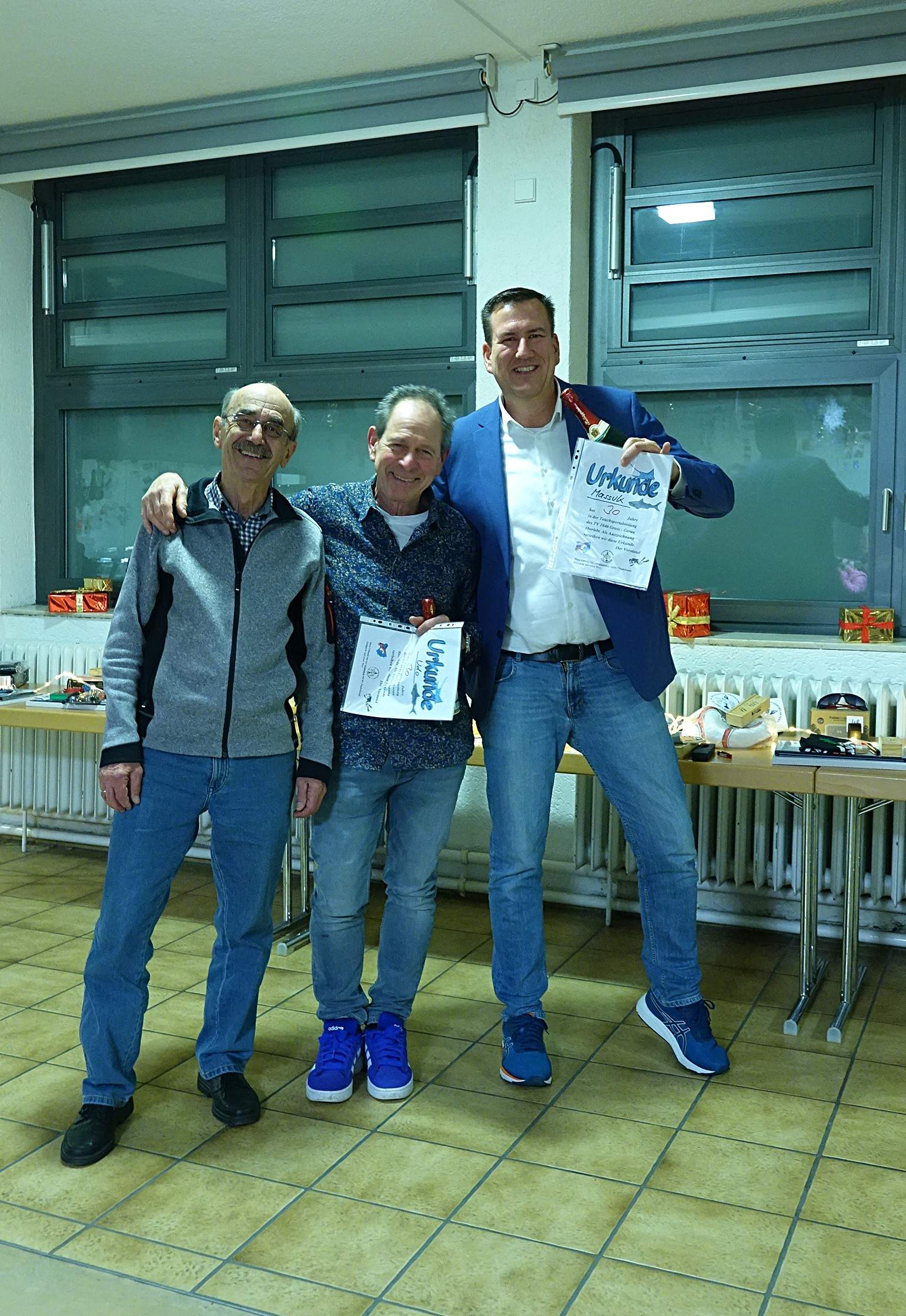 als langjährige Mitglieder geehrt